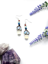 Load image into Gallery viewer, Macrame Mushroom Earrings
