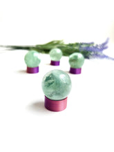 Load image into Gallery viewer, Green Fluorite Mini Spheres
