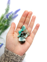 Load image into Gallery viewer, Amazonite, Lepidolite &amp; Smokey Quartz Chips
