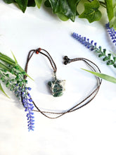 Load image into Gallery viewer, Macrame Ocean Jasper Necklace
