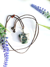 Load image into Gallery viewer, Macrame Ocean Jasper Necklace
