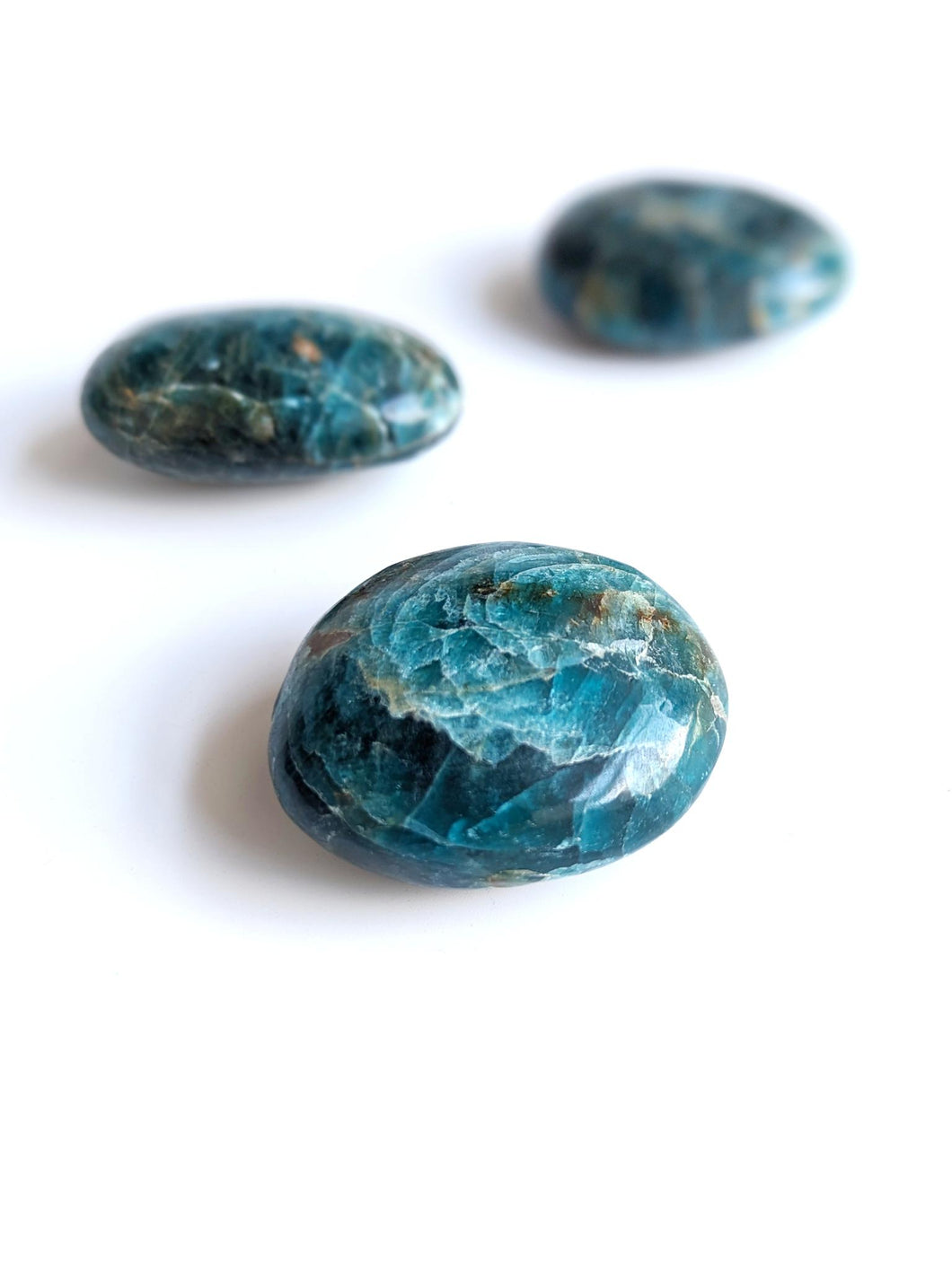 Apatite Palm Stone