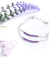 Load image into Gallery viewer, Amethyst Bracelet
