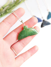 Load image into Gallery viewer, Crystal Whale Tail Necklace
