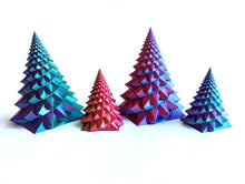 Load image into Gallery viewer, Geometric Christmas Trees
