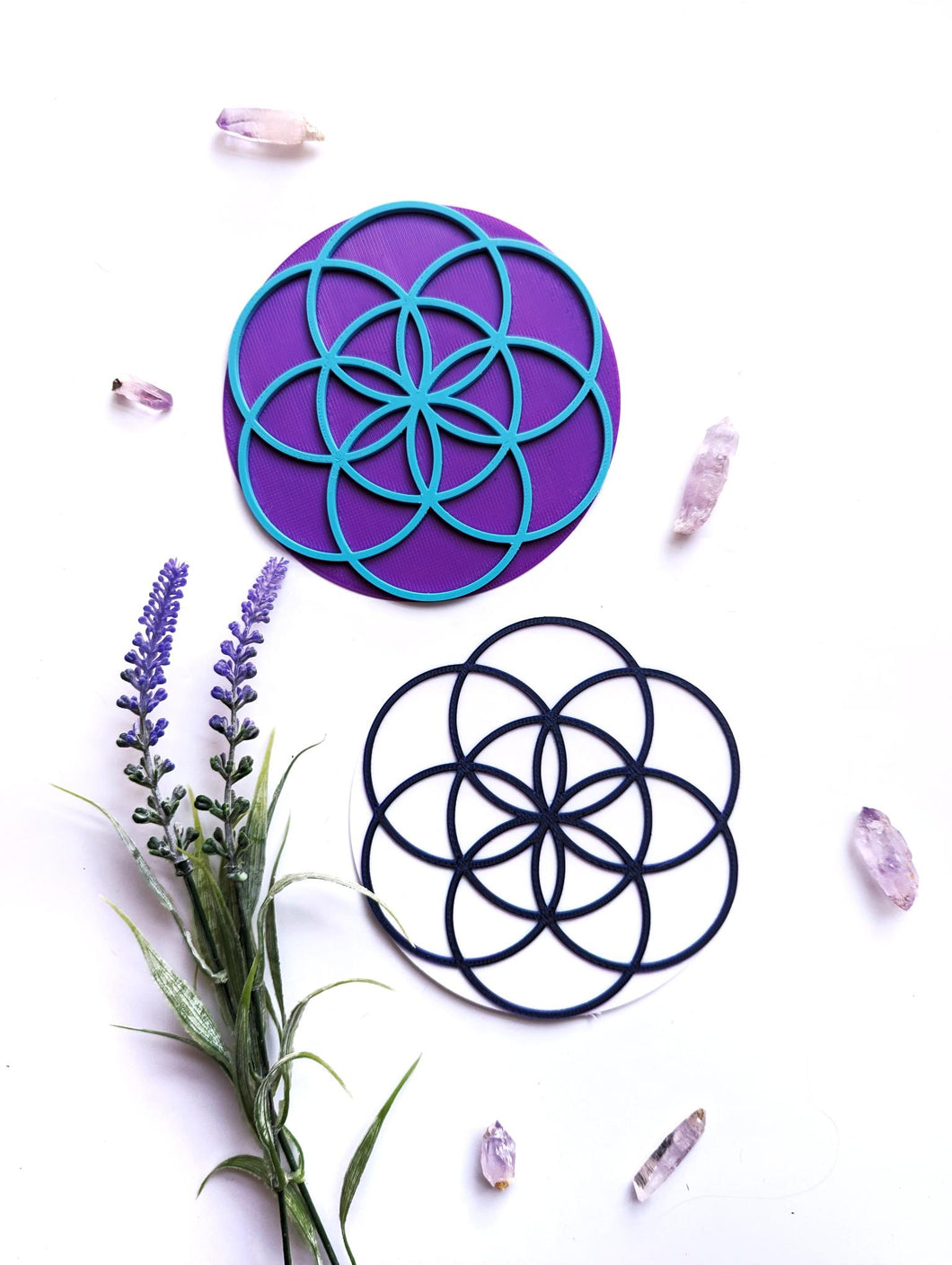 Crystal Grid Mats