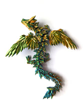 Load image into Gallery viewer, Colourshift 3D Printed Winged Dragons Articulated Fidget Toys
