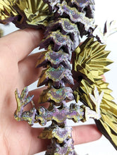 Load image into Gallery viewer, Colourshift 3D Printed Winged Dragons Articulated Fidget Toys
