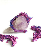 Load image into Gallery viewer, Colourshift 3D Printed Dragons Articulated Fidget Toys
