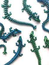 Load image into Gallery viewer, Colourshift 3D Printed Dragons Articulated Fidget Toys
