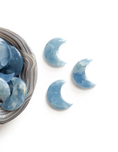 Load image into Gallery viewer, Large Blue Calcite Moons
