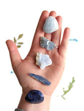 Load image into Gallery viewer, Throat Chakra Crystal Set
