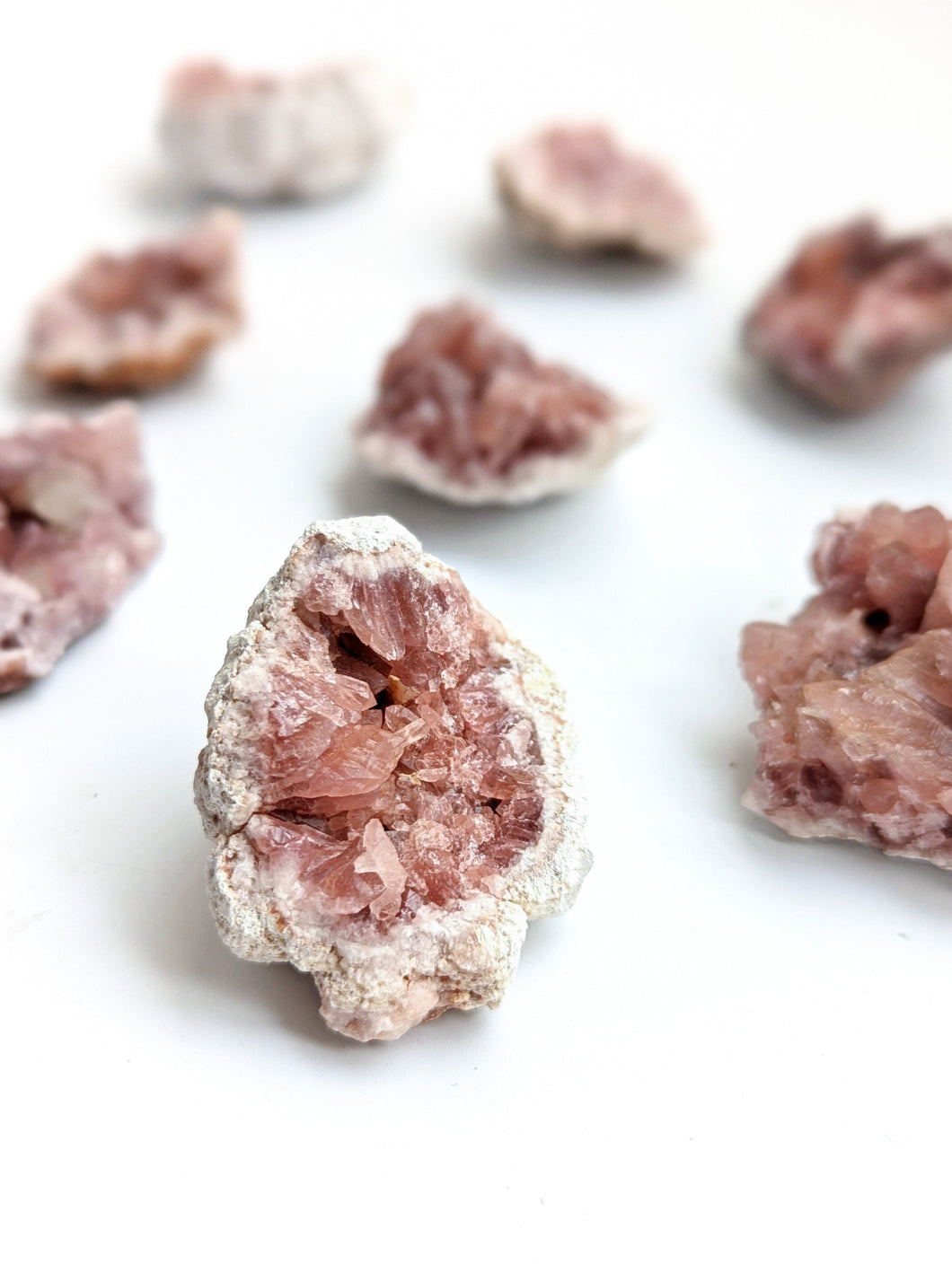 Pink Amethyst Geodes