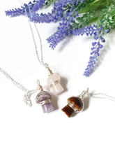 Load image into Gallery viewer, Crystal Mushroom Necklace
