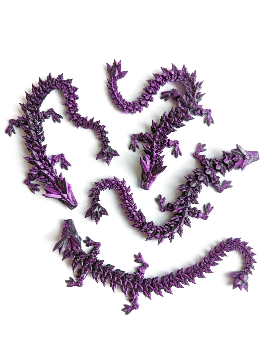 Colourshift 3D Printed Dragons