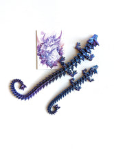 Load image into Gallery viewer, Amethyst Dragon and Card Set
