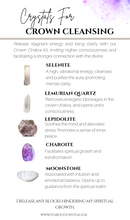 Load image into Gallery viewer, Crown Chakra Crystal Set
