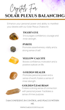 Load image into Gallery viewer, Solar Plexus Chakra Crystal Set
