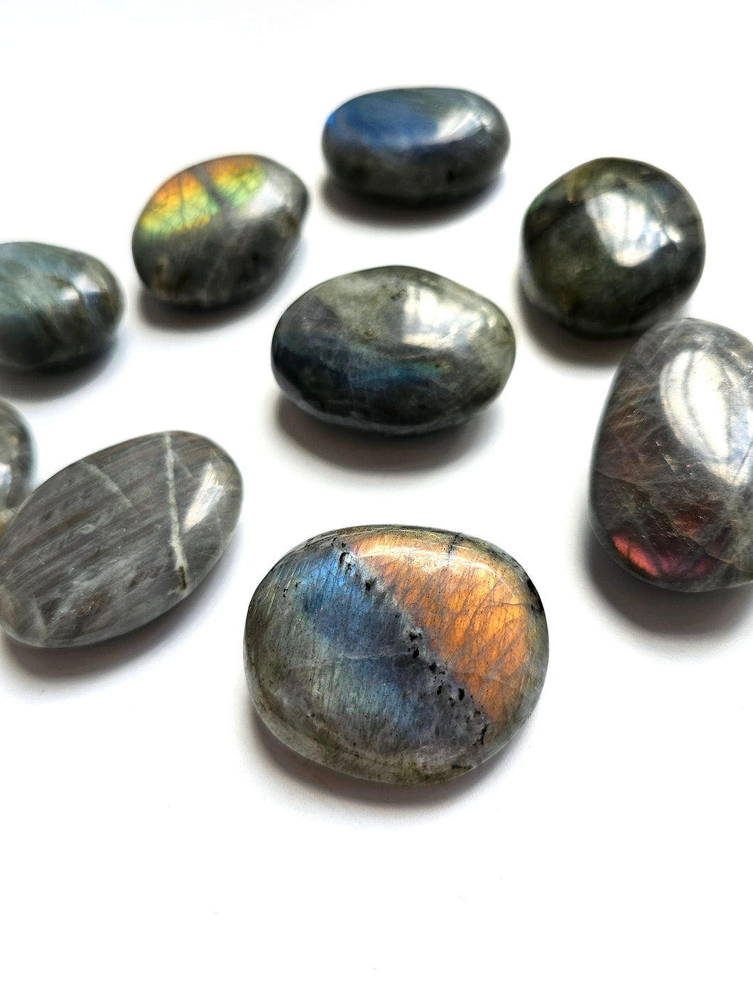 Labradorite Palm Stones