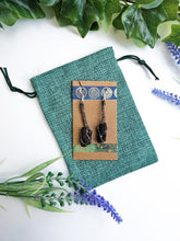 Load image into Gallery viewer, Macrame Tourmaline Earrings
