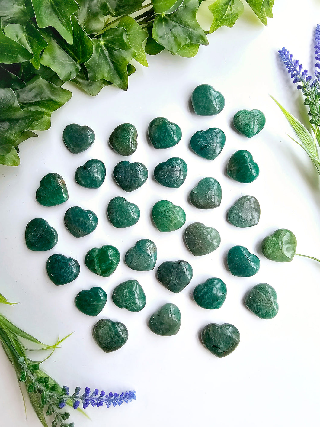 Amazonite Hearts