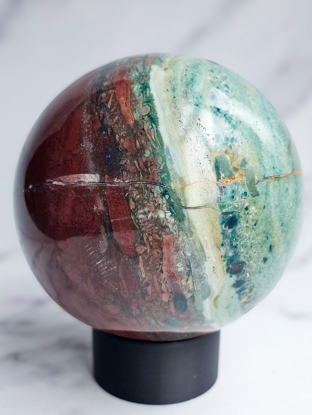 Ocean Jasper Sphere