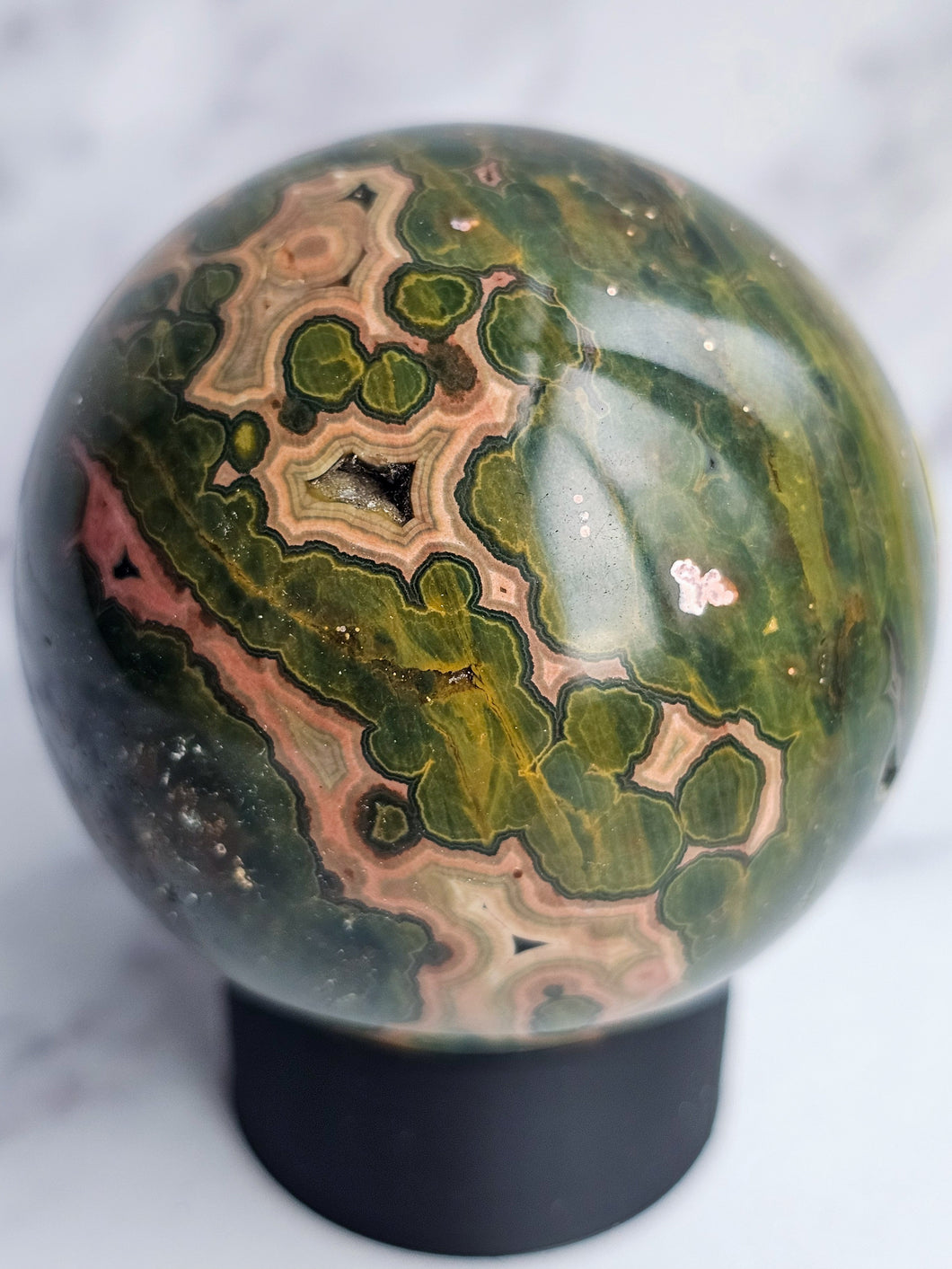 Ocean Jasper Sphere