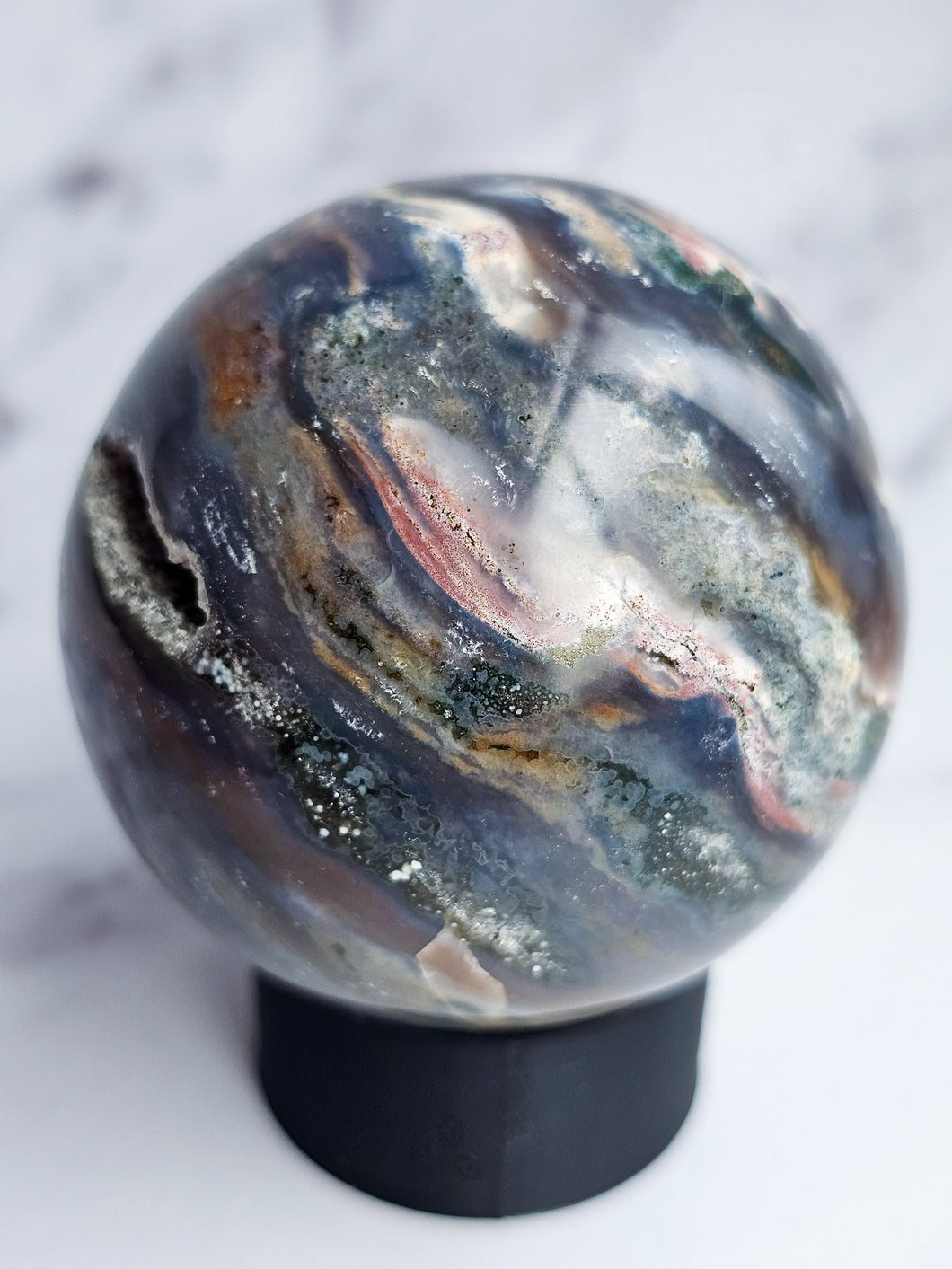 Ocean Jasper Sphere