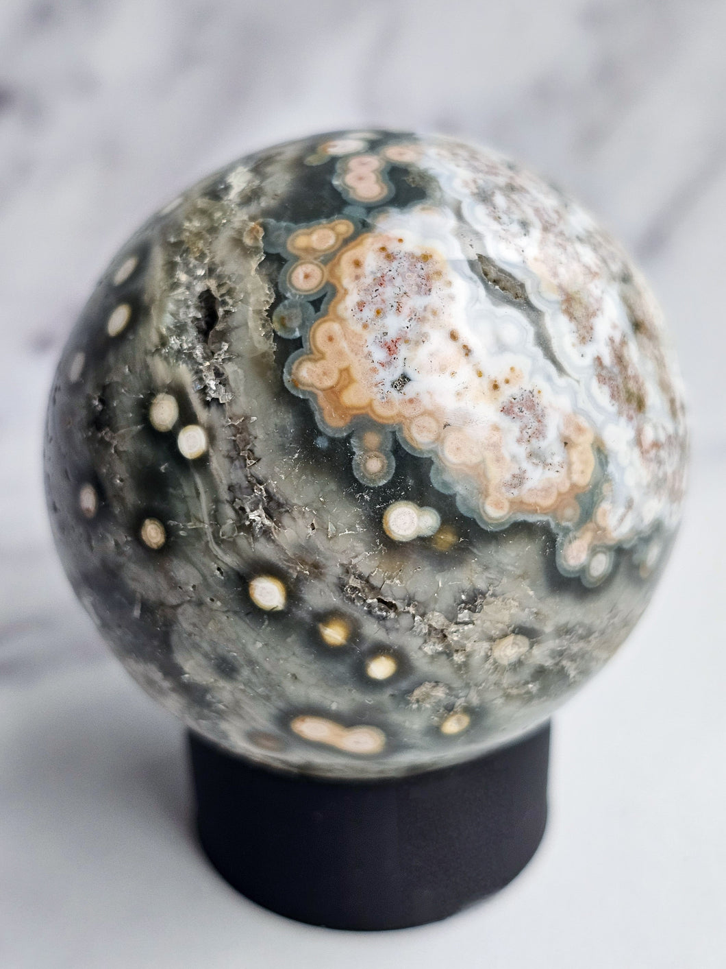 Ocean Jasper Sphere