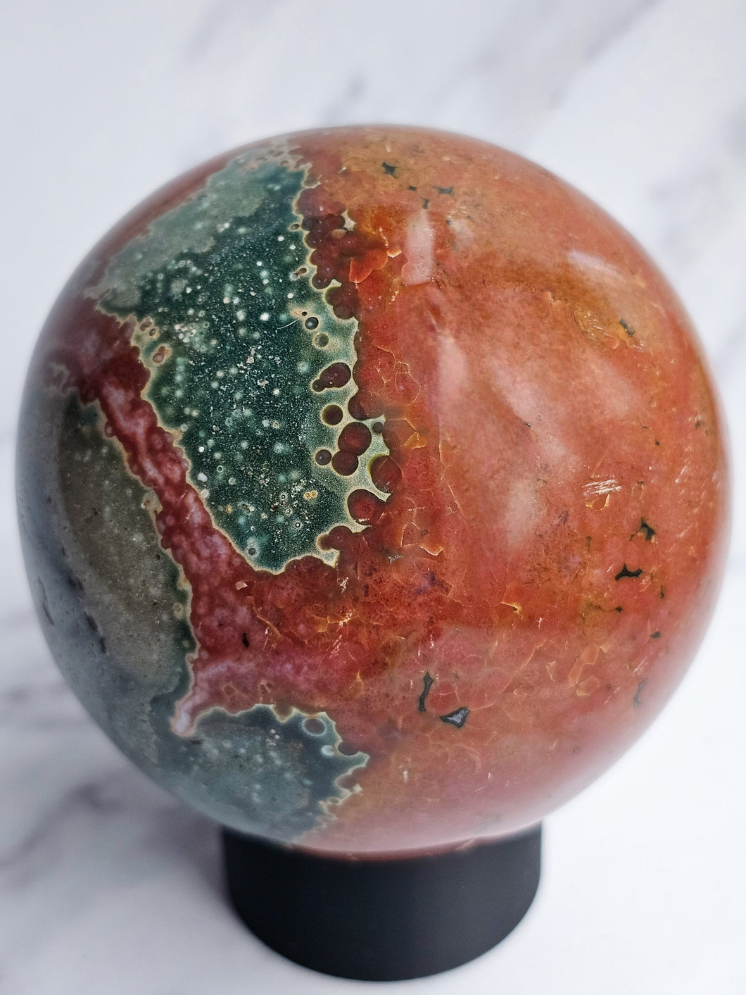 Ocean Jasper Sphere