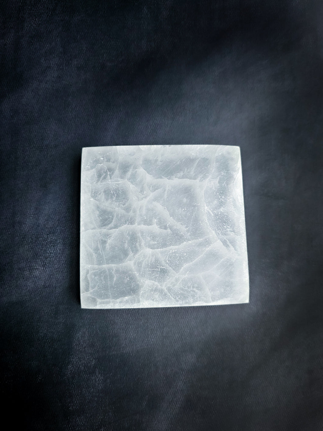 Selenite Square Plate