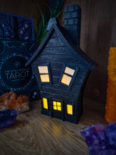 Load image into Gallery viewer, Haunted House Tealight Holder | 3D Printed
