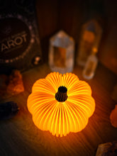 Load image into Gallery viewer, Pumpkin Tealight Cover | 3D Printed
