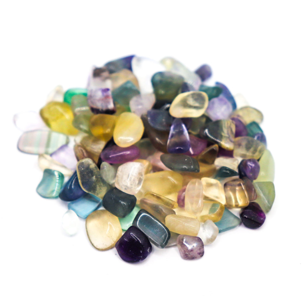 Rainbow Fluorite Chips