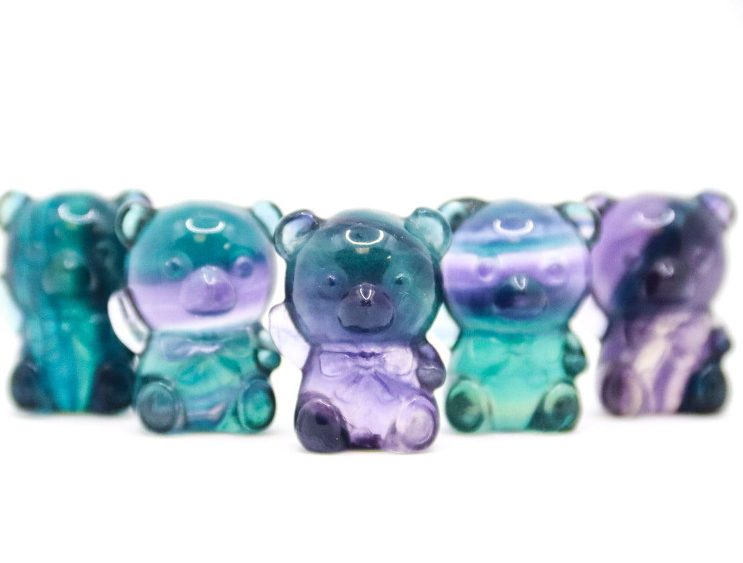 Fluorite Teddy Bears