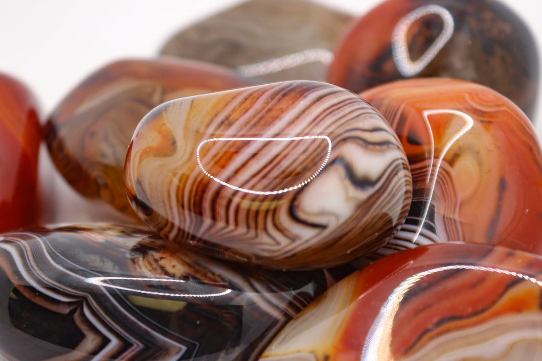 Sardonyx Palm Stones